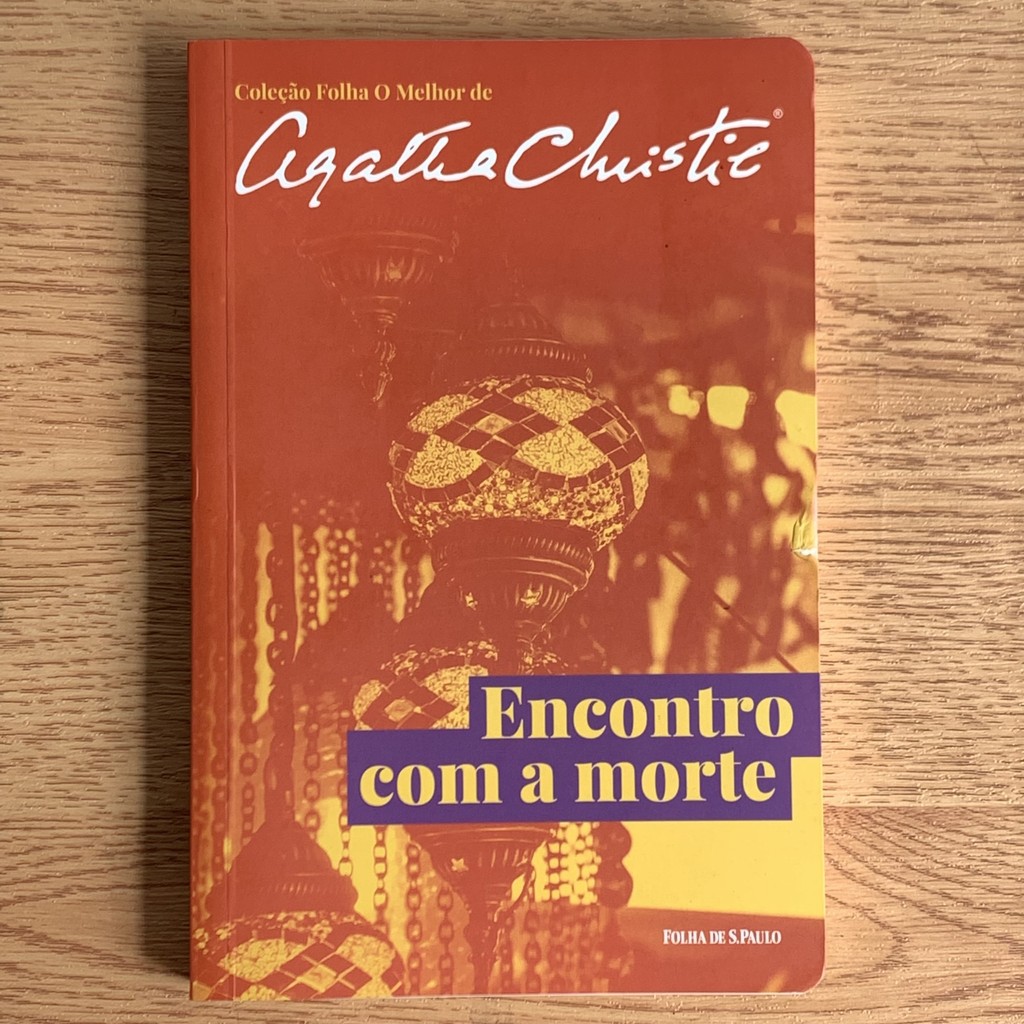 LIVRO O ENCONTRO COM A MORTE -  COL FOLHA O MELHOR DE AGATHA CHRISTIE