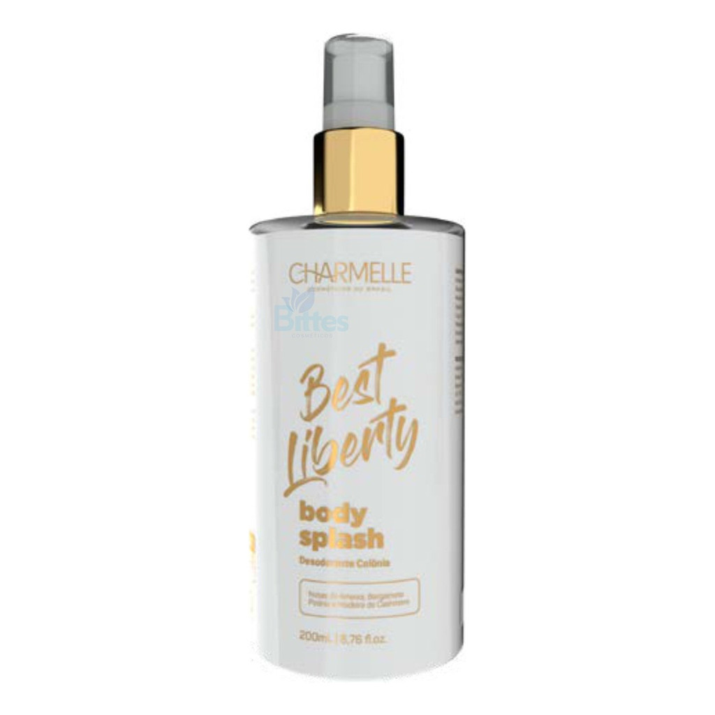 Body Splash Liberty Desodorante Charmelle Cosmeticos