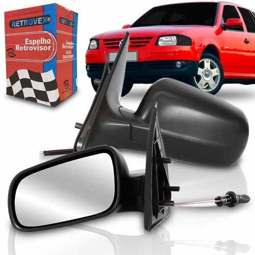 Par Retrovisor Gol Parati Saveiro G3 G4 Manual 4 Portas em Oferta na Shopee