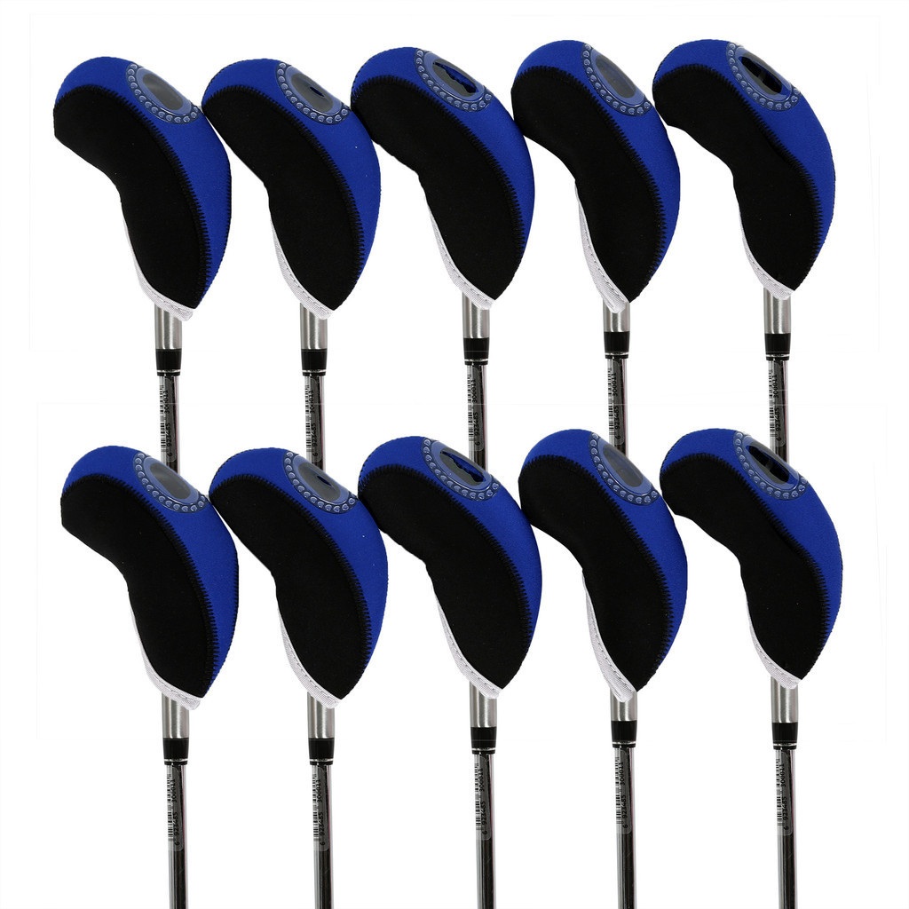 Conjunto de ferro de dois tons, acessórios para suprimentos de golfe, conjunto de clube de golfe