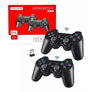 Kit Controles Wireless Estilo sem fio Para Pc Tv Retro Game TOMATE em Oferta na Shopee
