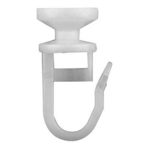 Deslizante Facil Para Cortina Wave 50 Peças Click Branco