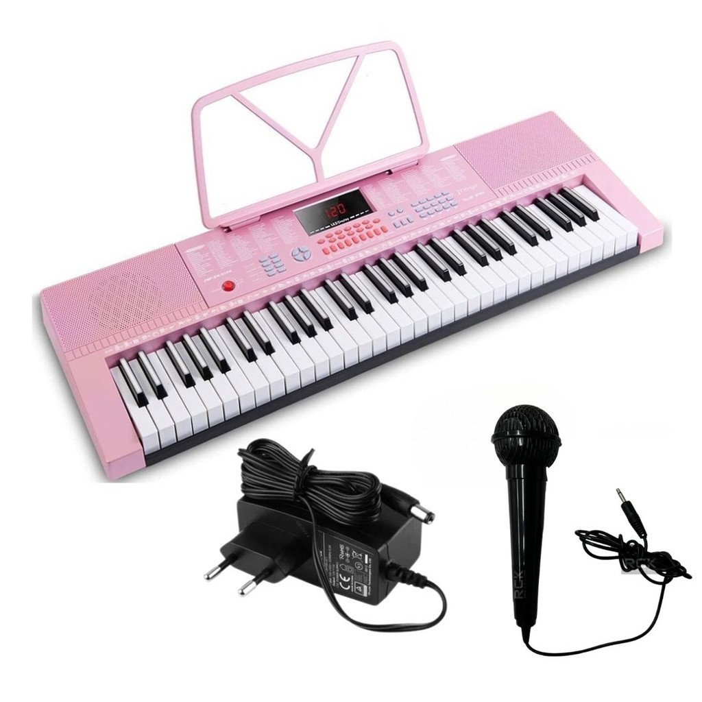 Teclado Piano Musical 61 Teclas M-T3280PK MXT