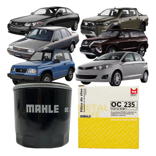 Filtro Oleo Mahle Camry Corona Hilux Celer em Oferta na Shopee