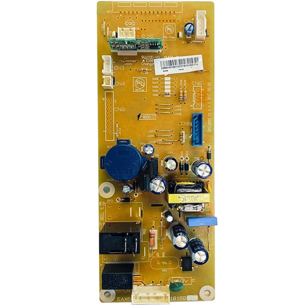 PLACA DISPLAY / INTERFACE MICROONDAS LG LMC2075ST MS2096HSS EBR81816915 EAX66813702