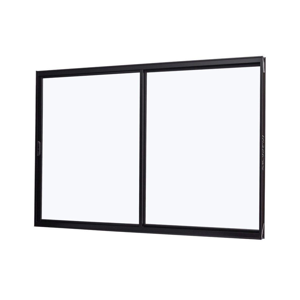 Janela de Alumínio de Correr Lateral 100x150cm 2 Folhas e Vidro Liso Ultra Ramassol - Home & Living