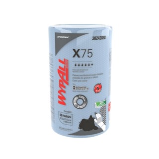 Wiper Wypall X75 Industrial Pano de Limpeza Pesada Rolo 60 Unidades em Oferta na Shopee