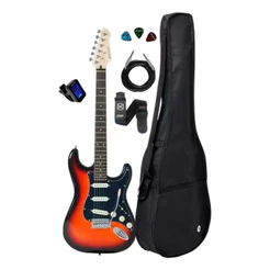 Guitarra Strinberg Rw50 Sb Sunburst+ Acessórios+ Afinador