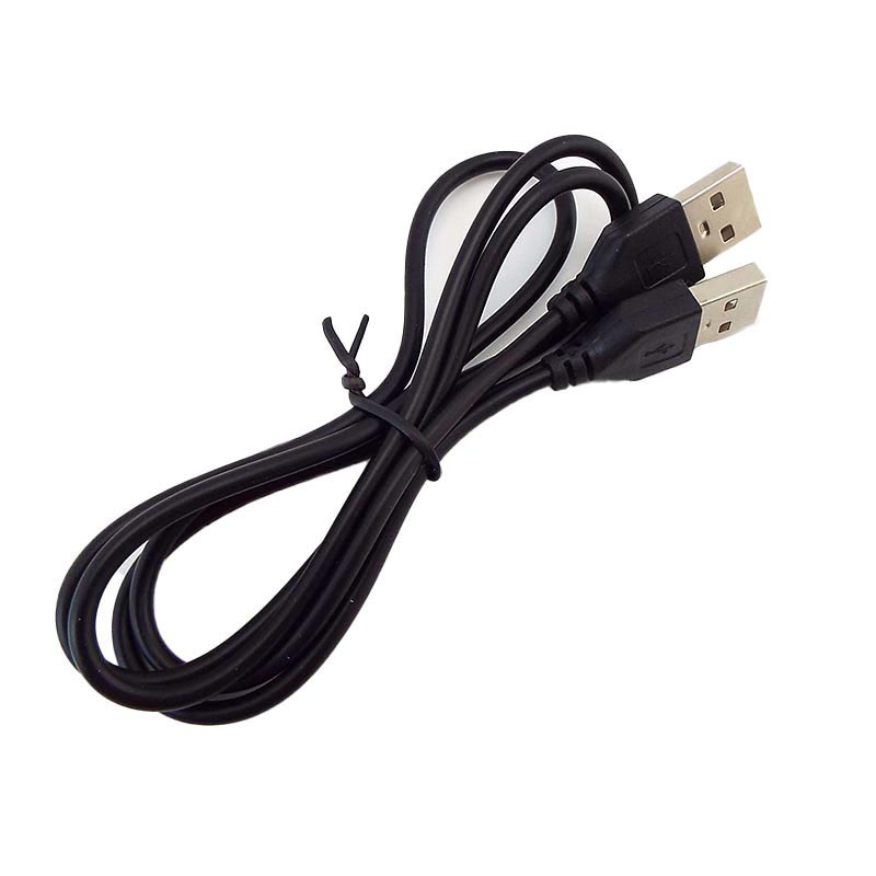 1M USB 2.0 Tipo A Macho Para Cabo De Extensão Conector De Alimentação Adaptador Extensor Transferência De Alta Velocidad