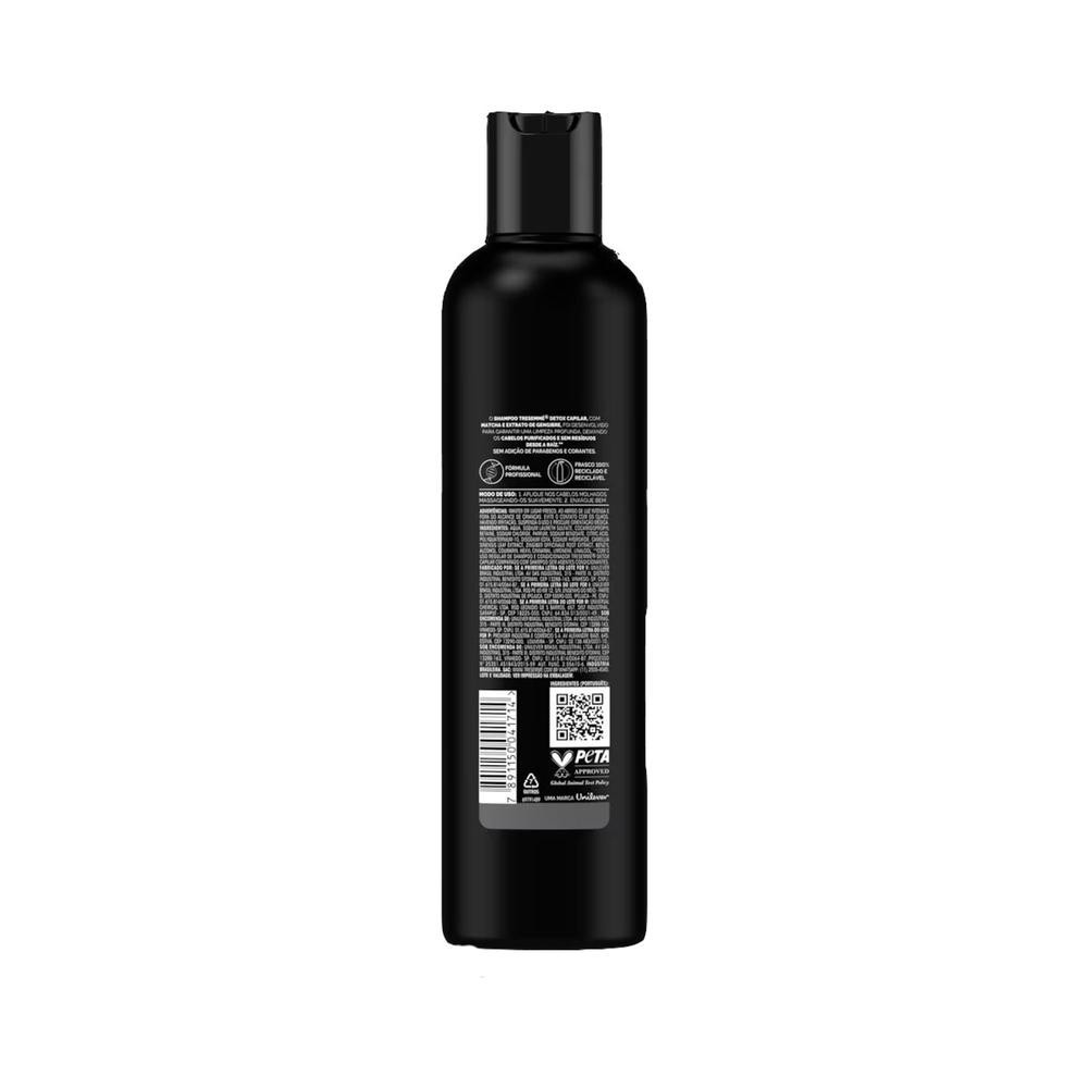 Detalhes do Shampoo Tresemme Detox Capilar 400ml