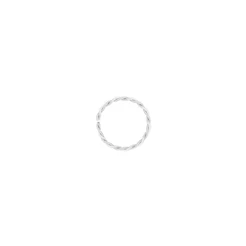 Piercing argolinha redonda torcida 8mm