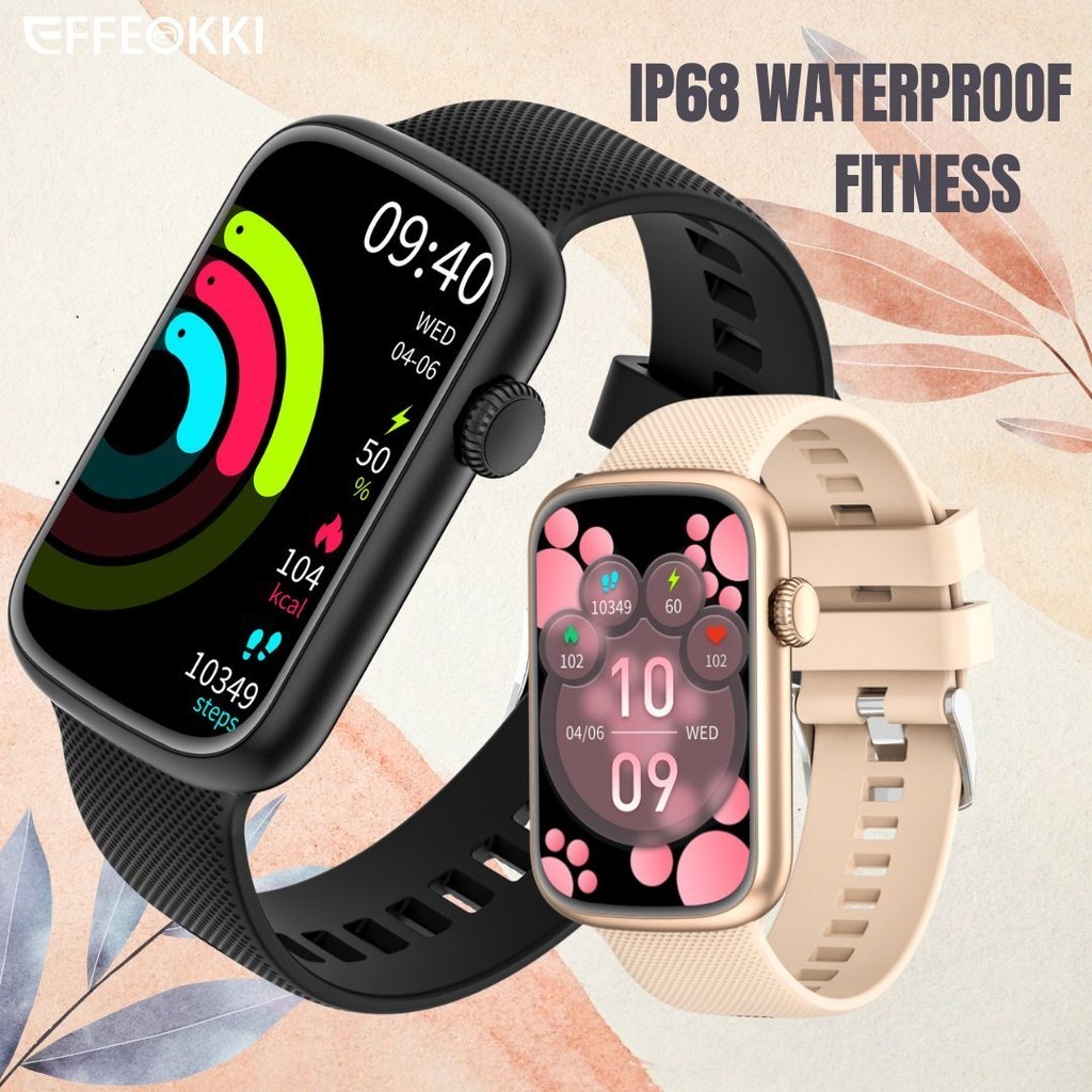 1.57 " Relógio Fitness Smart Watch Mulher Homem 2024 Smartwatch Para Homens Mulheres Controle De Música Multi Esporte Ip68 Bracelet À Prova D'água