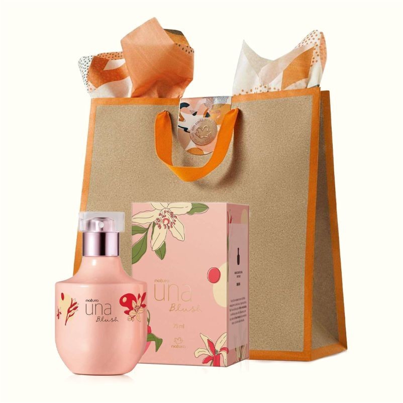 Presente Natura Una Blush Deo Parfum Feminino 75 Ml