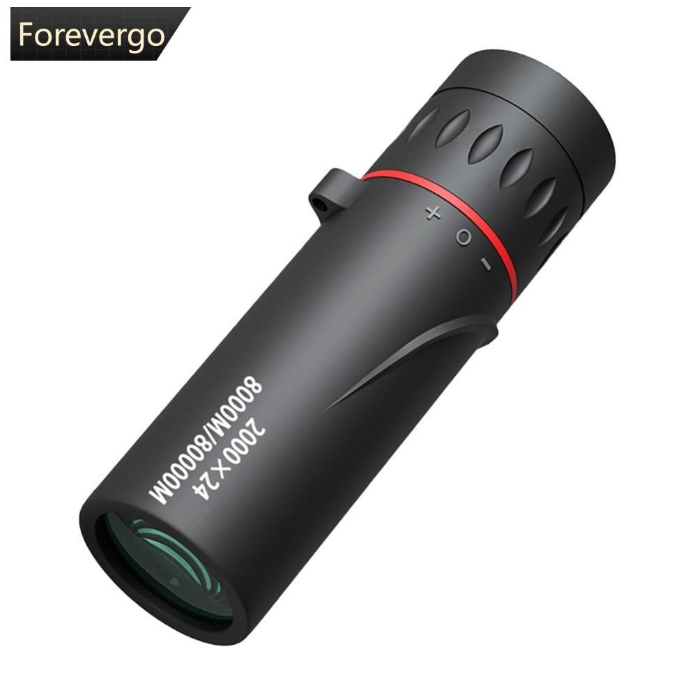 FOREVERGO 2000x24 HD Telescópio Monocular Externo Mini Móvel Portátil Com Suporte De Camping Para Observação De Pássaros M7Z1