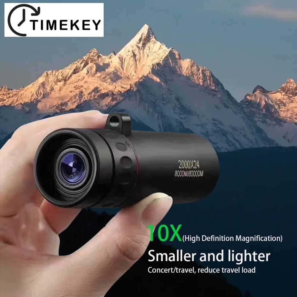 TKEY 2000x24 HD Telescópio Monocular Externo Mini Móvel Portátil Com Suporte Para Observação De Pássaros N6Y5