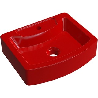 Cuba de Apoio Retangular C01 Para Banheiro RT41 Aria Vermelho - Lyam Decor em Oferta na Shopee