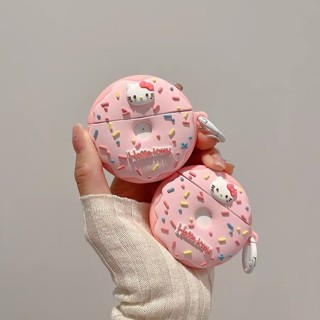 Donuts Kitty Capa De Silicone Para Apple AirPods Pro 2 Cartoon Fone De Ouvido 1 2 3 Pro2 Macia Fones Sem Fio em Oferta na Shopee
