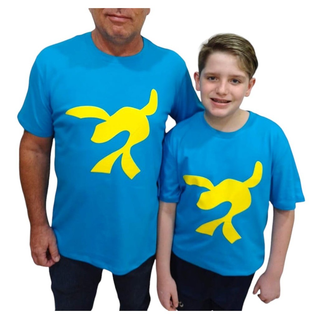 Kit Camiseta Luccas Neto Pai E Filho 100% Algodão Entrega Já