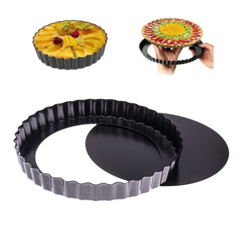 Forma de Torta Bolo Antiaderente Fundo Removível