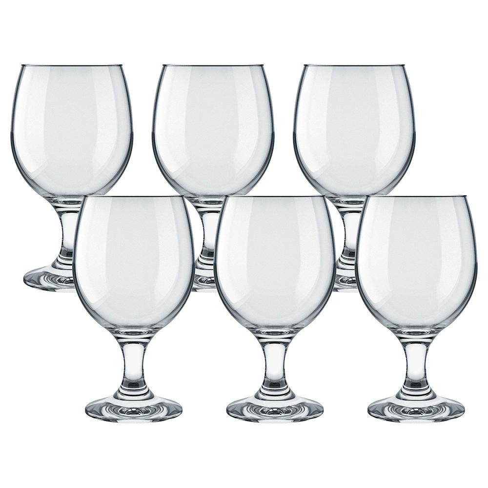 Conjunto de Taças para Água Nadir Gallant 320ml, Vidro, 6 Peças - 7708 - Home & Living