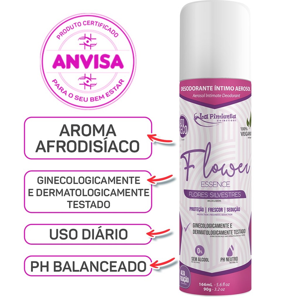 SENSAÇÃO DE BANHO TOMADO EM QUALQUER MOMENTO – DESODORANTE ÍNTIMO ESSENCE