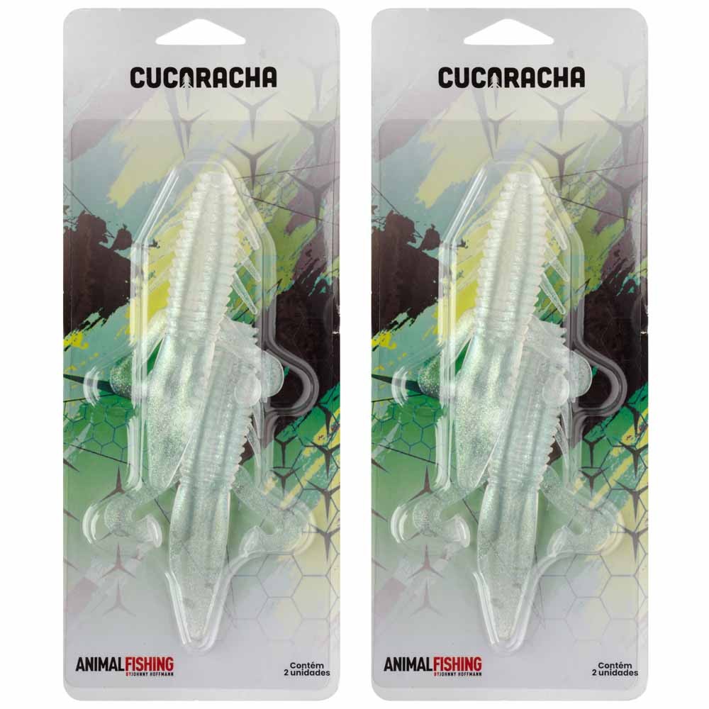 Kit Isca Soft Cucaracha Animal Fishing By Johnny Hoffmann New Shine