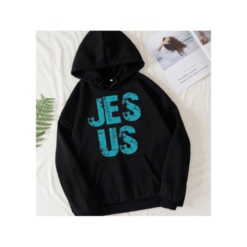 Blusa de Frio Moletom Canguru Jesus Gospel  Algodão,MACIO ,LANÇAMENTO RELIGIOSO