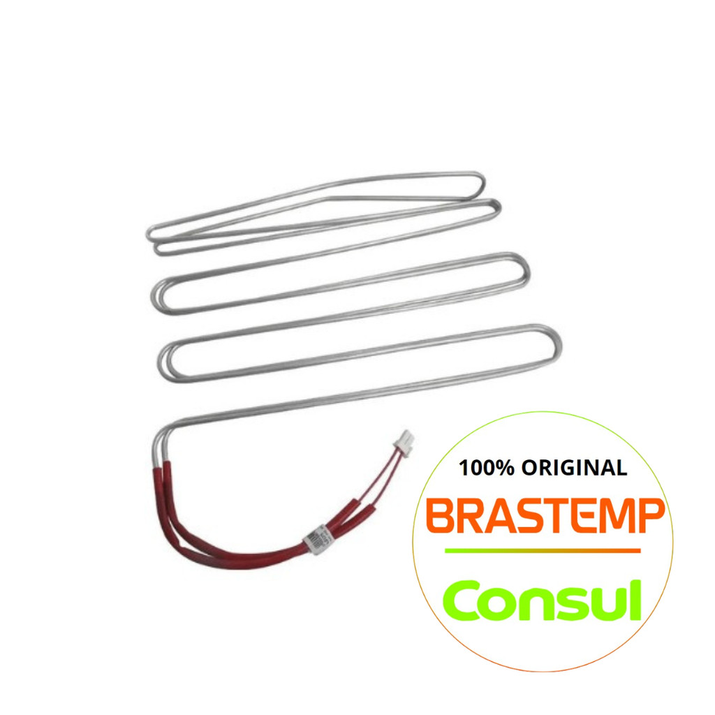 RESISTÊNCIA DEGELO GELADEIRA BRASTEMP CONSUL 220v -BRE48D -BRE49BB -BRE49BE- BRE49BR -BRE51NB -BRE51NR- BRE51NX -XRE48D
