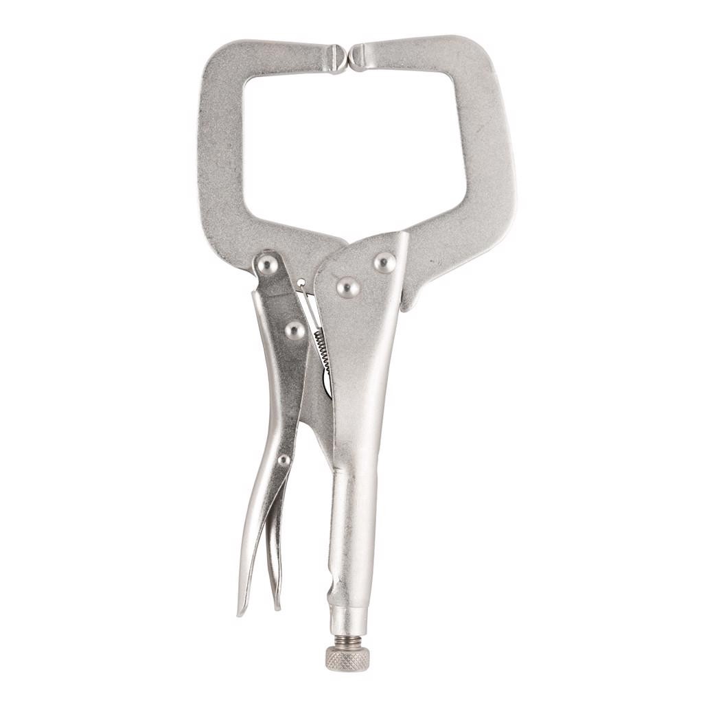 Alicate De Pressão Para Funileiro Tipo C 11Pol. Fixação Segura Firme Soldagem Resistente Trava Chapa em Oferta na Shopee