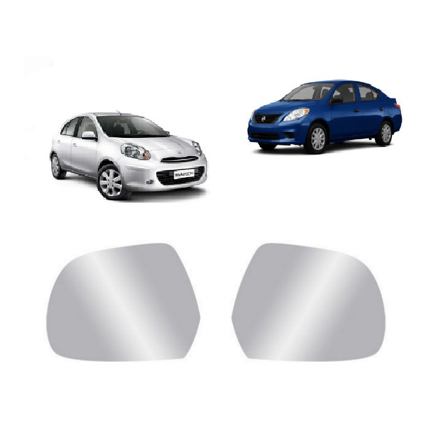 Lente Refil Retrovisor Nissan March 11 12 13 14 15
