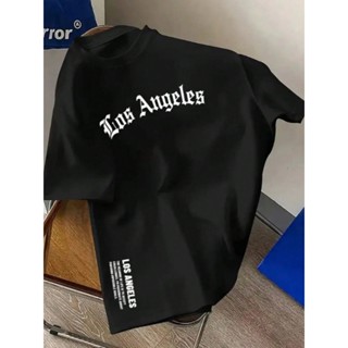 Camiseta Masculina Los Angeles Camisa 100% Algodão Fio 30.1 Estampada Blusa Lançamento Gola Redonda em Oferta na Shopee