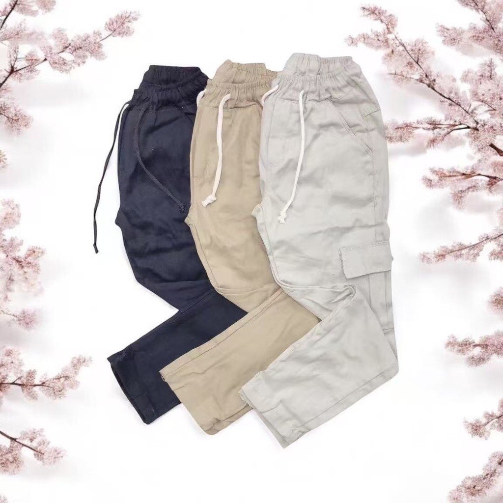 CALÇA CARGO ADULTO  ELASTICO E CORDAO 02