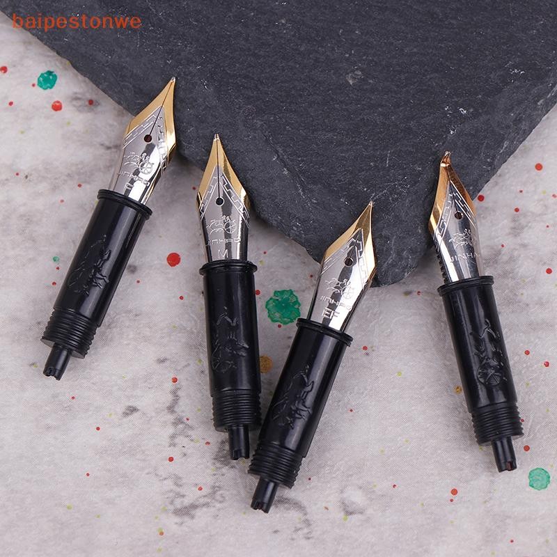 [baipestonwe] 1PCS Jinhao # 5 Pontas De Caneta Substituídas De Metal EF/F/M Para 82 88 95 100 Material De Escritório Esc em Oferta na Shopee
