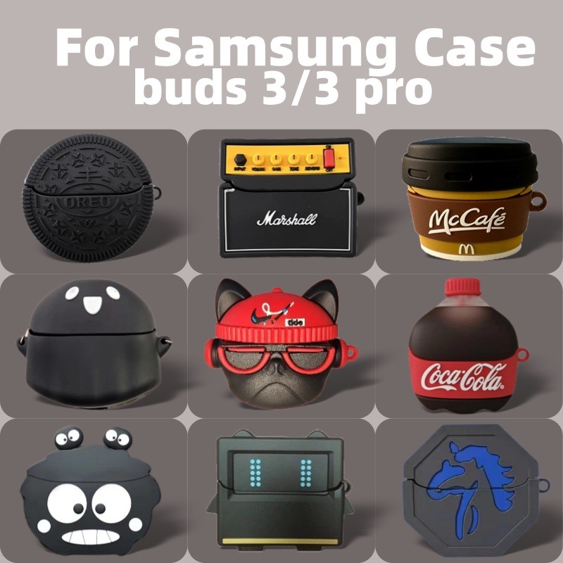 Para Samsung Galaxy Buds3/Buds 3 pro Capa De Fone De Ouvido À Prova De Choque Si