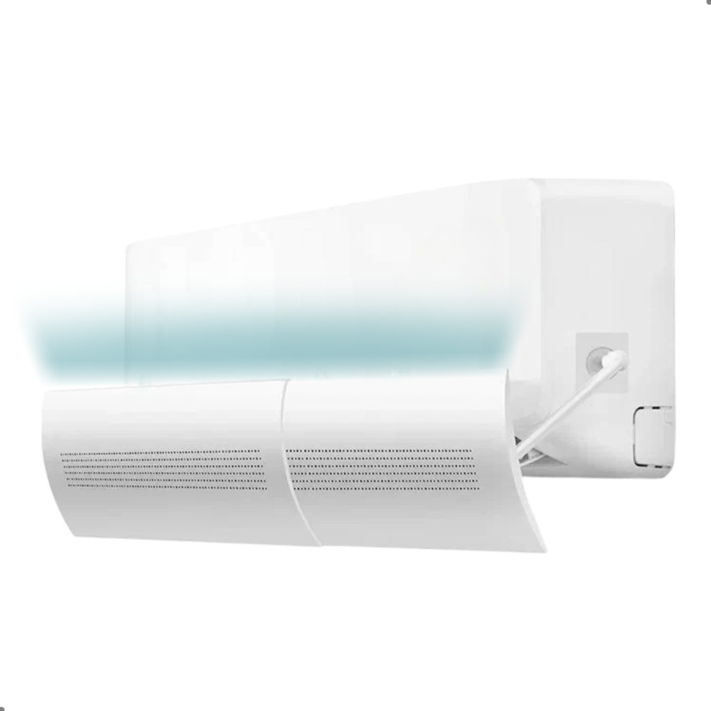 Defletor Ar Condicionado Split Direcionador Vento Ajustavel 57 a 103cm