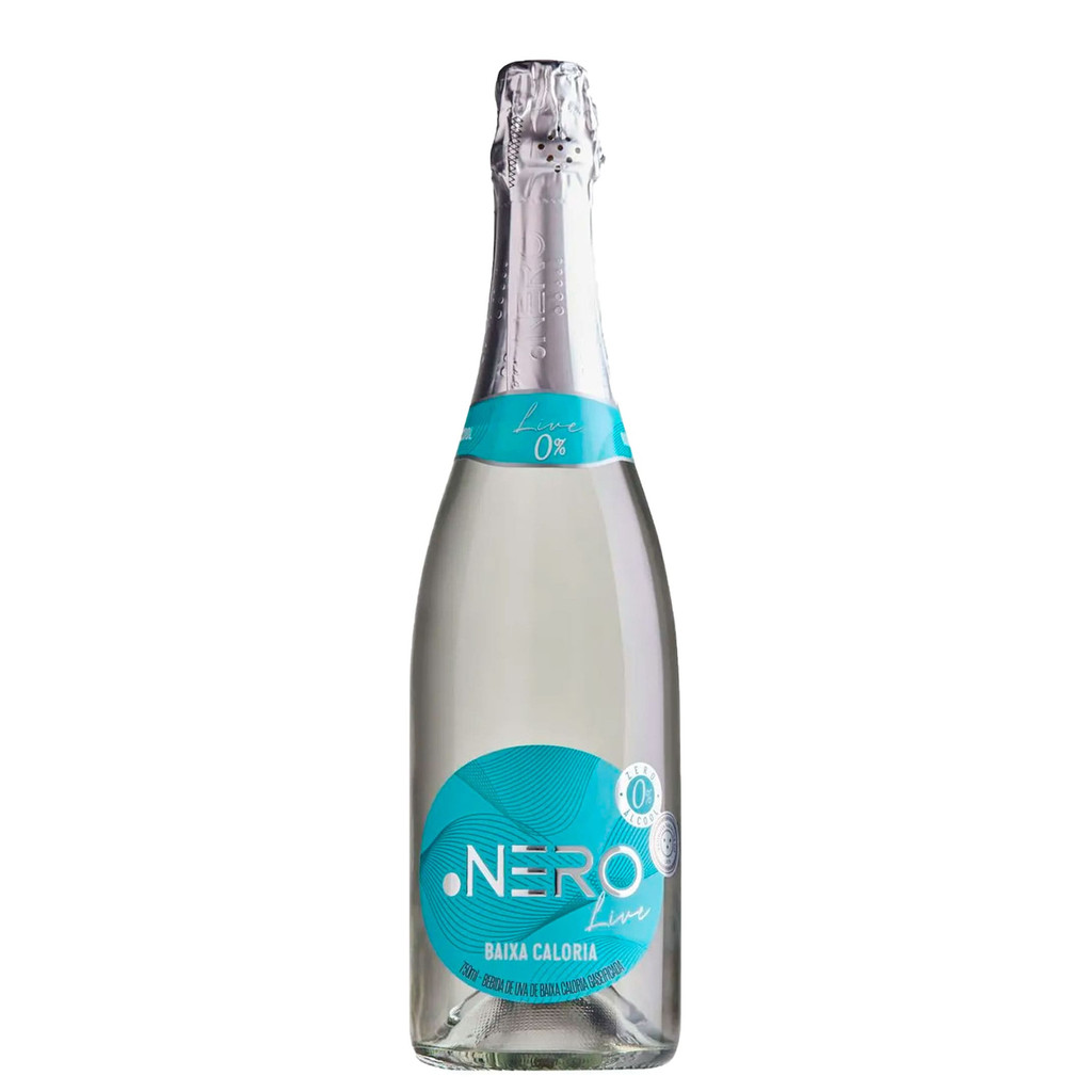 ESPUMANTE PONTO NERO LIVE ZERO 750ML - Food & Beverages