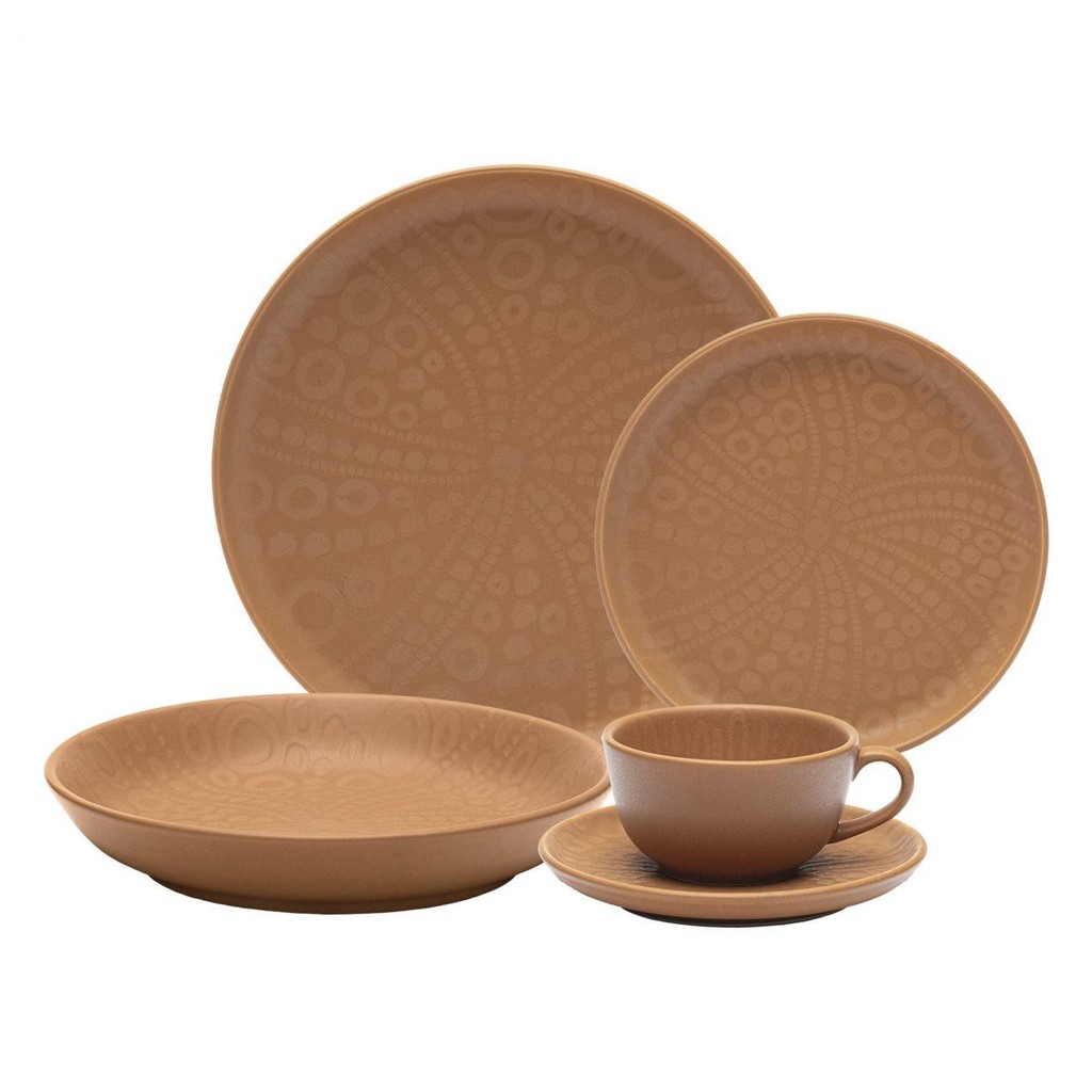 Aparelho de Jantar e Chá 30 Peças Oxford Flat Estrela do Mar em Oferta na Shopee