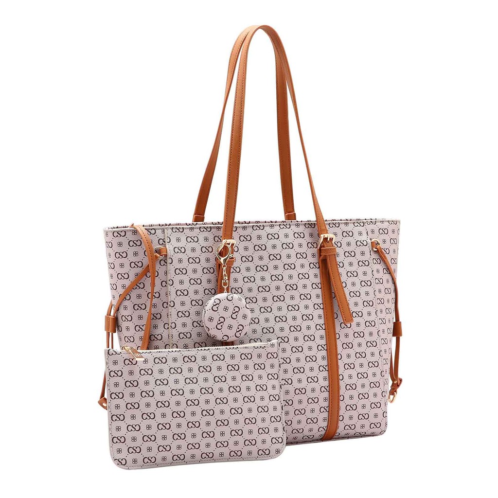 Kit Bolsa Feminina + Necessaire Chenson Original Elegance Luxo Ombro 3485079 em Oferta na Shopee