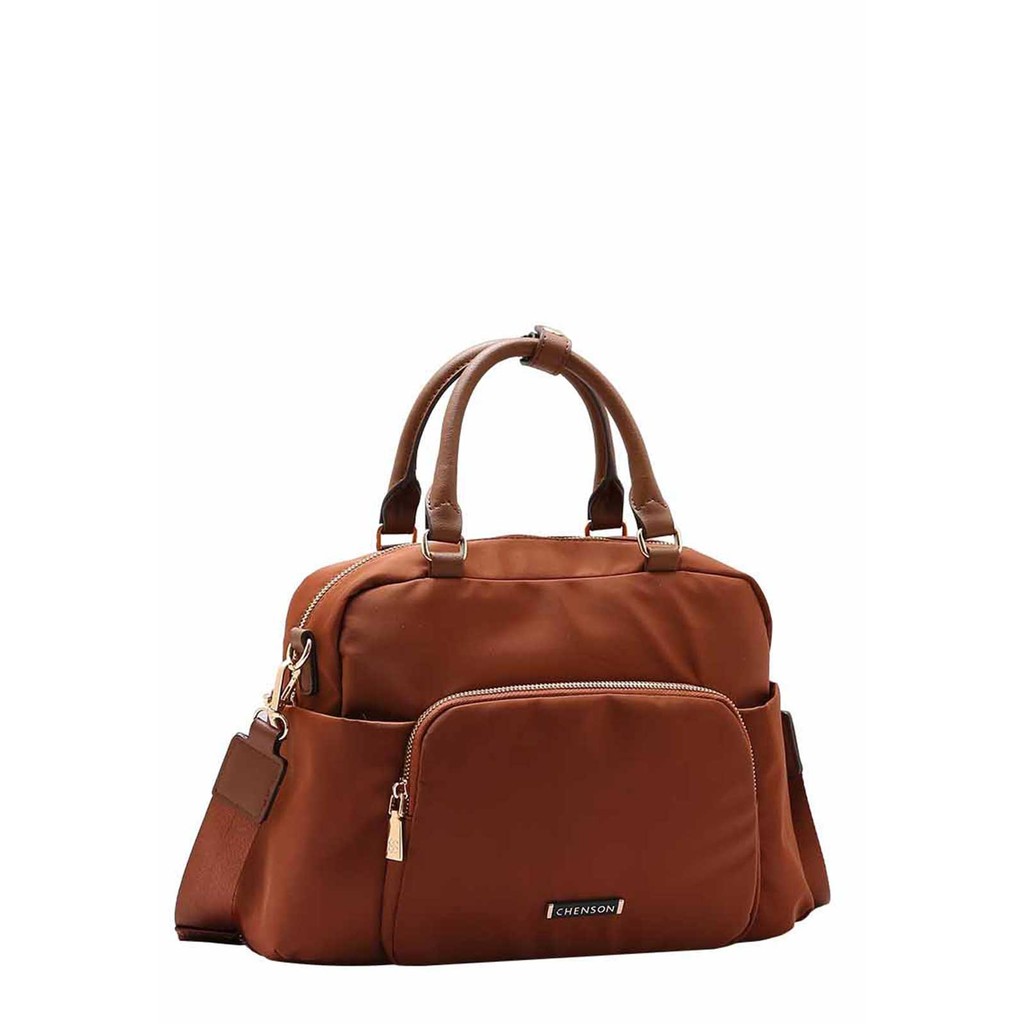 Bolsa Feminina Chenson Original Twill Nylon Mão 3784942 em Oferta na Shopee