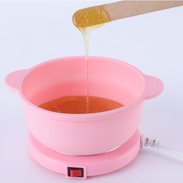 Panela De Cera Quente Dobrável De Silicone Panela Elétrica Depilação