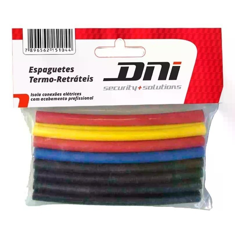 Espaguete Termo Retrátil 8mm - DNI 5108 em Oferta na Shopee