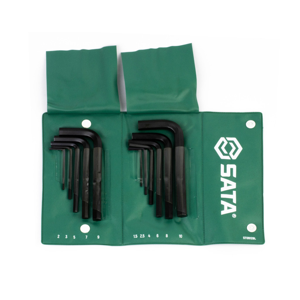 Jogo de Chave Allen 1,5 a 10mm Sata com 11 Peças ST09128L em Oferta na Shopee