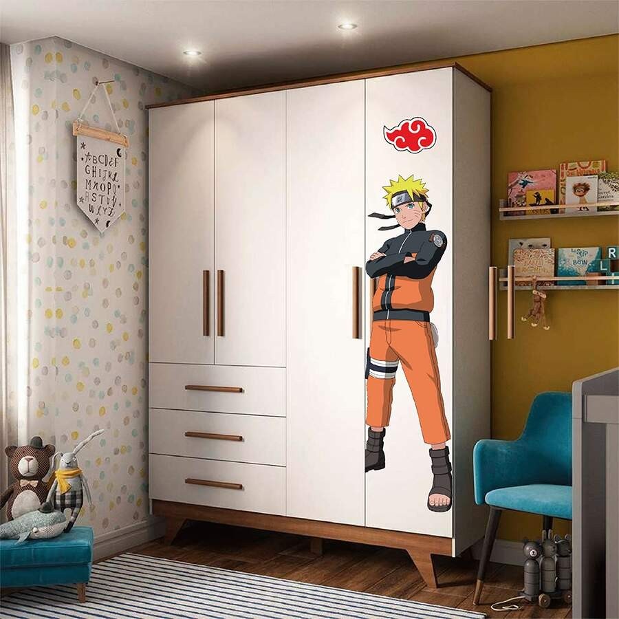 Adesivo de Guarda Roupa Naruto