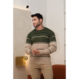 Suéter Masculino tricot Gola Redonda Malha Grossa alta qualidade Envio Imediato em Oferta na Shopee