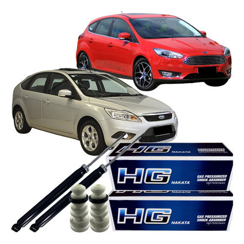 Kit Amortecedor Novo Nakata Ford Focus 2.0 16v 2013 2019