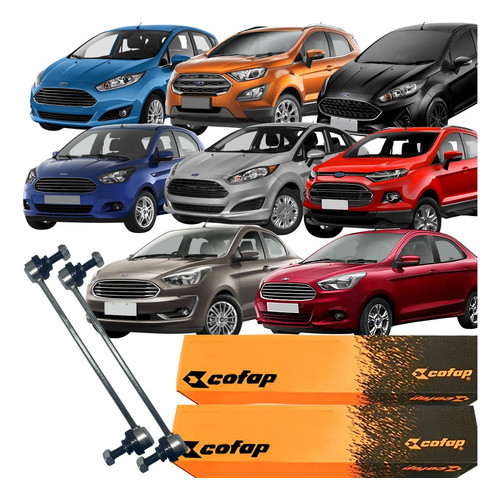 Par Bieleta Dianteira Ford Ecosport 2.0 16v 2013 2020 em Oferta na Shopee