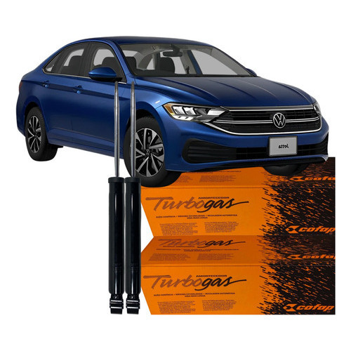 Par Amortecedor Traseiro Cofap Vw Jetta 1.4 2018 2022 em Oferta na Shopee