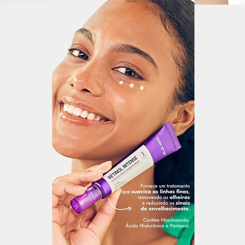 Creme Para Os Olhos Coreano Clarear As Olheiras , retinol , Hidratante E anti-Rugas