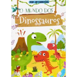 Pop-up carrossel o mundo dos dinossauros