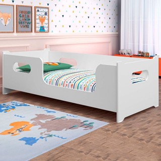Cama Infantil Montessoriana Encanto Branco - Gabrielli Móveis em Oferta na Shopee